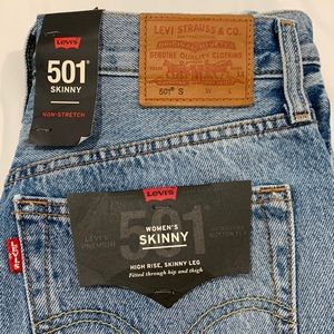 Levi 501 women’s skinny Jean